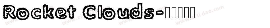 Rocket Clouds字体转换
